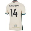 Maglia ufficiale Liverpool Henderson 14 Trasferta 2021-22 per Uomo